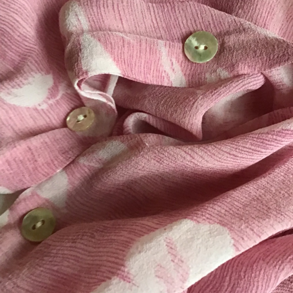 Tommy Bahama silk blouse - Picture 3 of 6